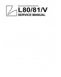 Сервисная инструкция Luxman L-81V