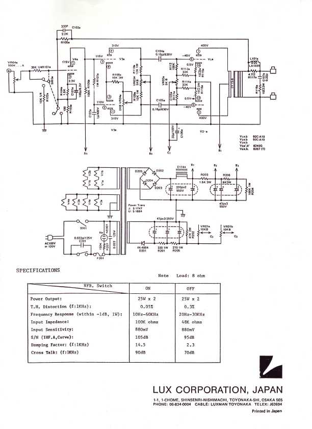 Сервисная инструкция Luxman MQ-68C