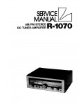 Сервисная инструкция Luxman R-1070