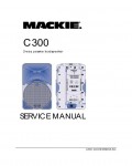 Сервисная инструкция Mackie C300