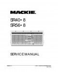 Сервисная инструкция Mackie SR-40.8, SR-56.8