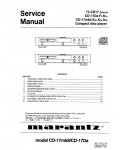 Сервисная инструкция Marantz 74CD17