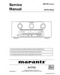 Сервисная инструкция MARANTZ AV-7702 V2