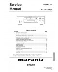Сервисная инструкция Marantz BD-8002