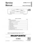 Сервисная инструкция Marantz CC-4003