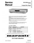 Сервисная инструкция MARANTZ CD-17AKM, 17MKIIKI