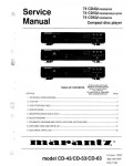 Сервисная инструкция Marantz CD-53