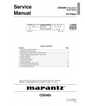 Сервисная инструкция Marantz CD-5400