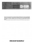 Сервисная инструкция Marantz CD-95DR