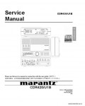 Сервисная инструкция MARANTZ CDR-420