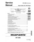 Сервисная инструкция Marantz DV-12S2