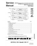 Сервисная инструкция Marantz DV-17, DV-18MKII, DV-7010