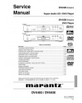 Сервисная инструкция Marantz DV-4400, DV-6400