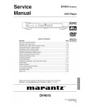 Сервисная инструкция Marantz DV-4610