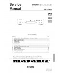 Сервисная инструкция Marantz DV-6200