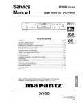 Сервисная инструкция Marantz DV-6500