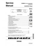 Сервисная инструкция Marantz DV-8300