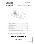 Сервисная инструкция Marantz LN-11S1A