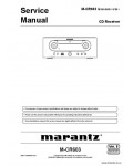 Сервисная инструкция MARANTZ M-CR603