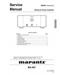 Сервисная инструкция Marantz MA-9S1