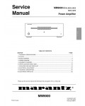 Сервисная инструкция Marantz MM-9000