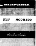 Сервисная инструкция MARANTZ MODEL-500