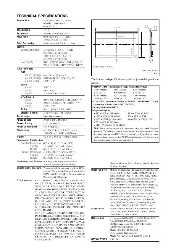 Сервисная инструкция Marantz PD-4230V