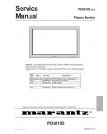 Сервисная инструкция Marantz PD-5010D