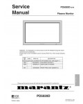 Сервисная инструкция Marantz PD-5020