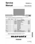 Сервисная инструкция Marantz PD-5040D