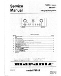 Сервисная инструкция Marantz PM-14