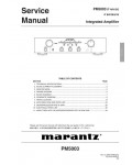 Сервисная инструкция Marantz PM-5003