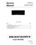 Сервисная инструкция Marantz PM-80SE