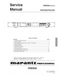 Сервисная инструкция Marantz PMD-560