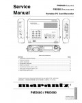 Сервисная инструкция Marantz PMD-680, PMD-690