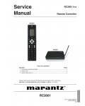 Сервисная инструкция Marantz RC-3001