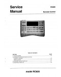 Сервисная инструкция Marantz RC-620