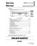 Сервисная инструкция Marantz SA-8001