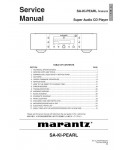 Сервисная инструкция Marantz SA-KI-PEARL