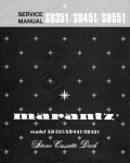 Сервисная инструкция MARANTZ SD-351, 451, 551