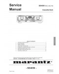 Сервисная инструкция Marantz SD-4050