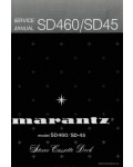 Сервисная инструкция MARANTZ SD-45-460