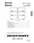 Сервисная инструкция Marantz SM-17
