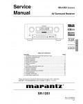 Сервисная инструкция Marantz SR-12S1