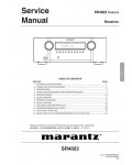Сервисная инструкция Marantz SR-4023