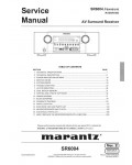 Сервисная инструкция Marantz SR-6004