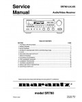 Сервисная инструкция Marantz SR-780