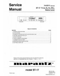 Сервисная инструкция MARANTZ ST-17