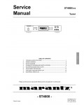 Сервисная инструкция Marantz ST-4000