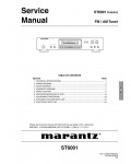 Сервисная инструкция Marantz ST-6001